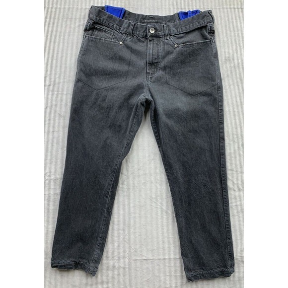 Sean John Denim Jeans Men's Size 38 Black Holiday 2009 Side Zip 100% Cotton Rare - Picture 2 of 16